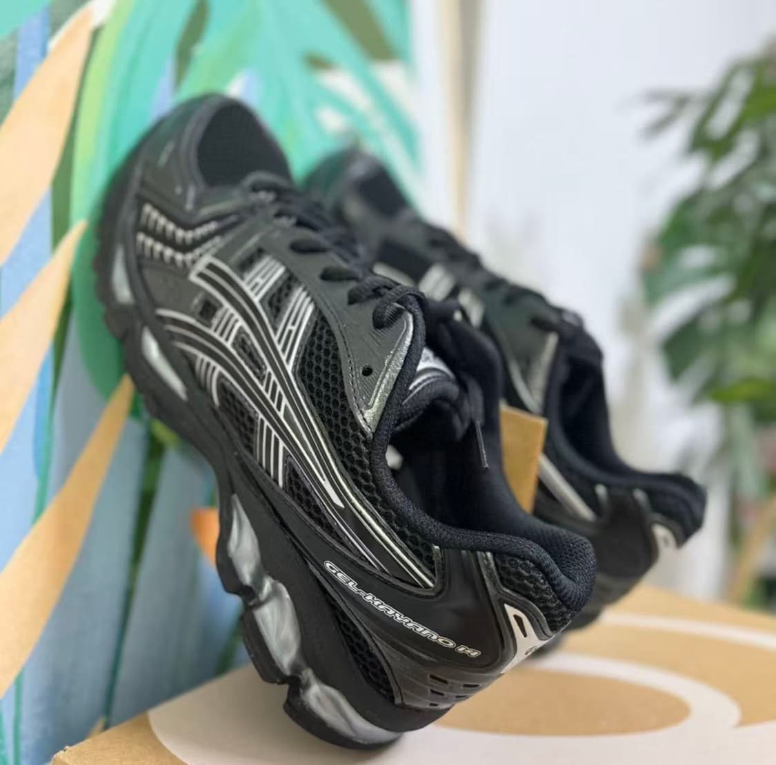 아식스 젤 카야노 14 블랙 퓨어 실버 상품이미지3