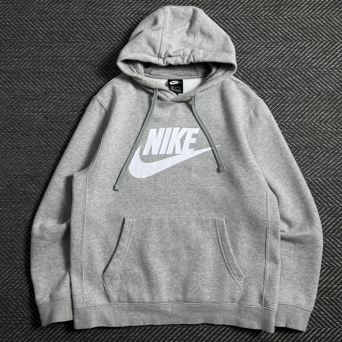 나이키 NSW 스우시 그레이 기모 후드 티셔츠o 4673 상품이미지1