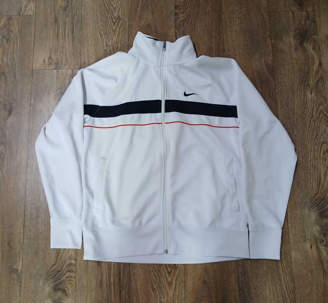 나이키 화이트 져지 트랙탑 상품이미지1