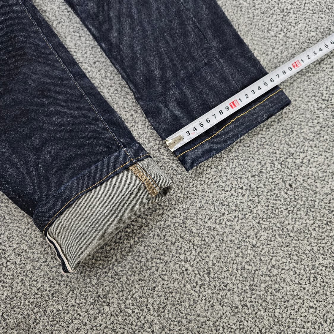 [74] 유니클로  셀비지 생지 진 청바지 1106JM1 상품이미지9