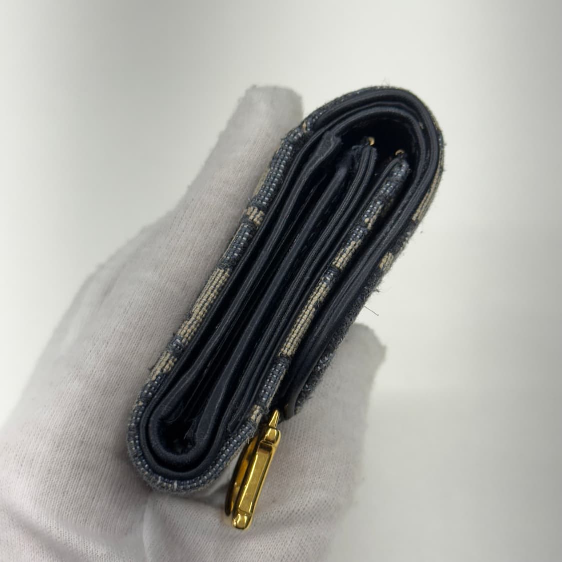 [OS] 디올 오블리크 새들 로투스 반지갑 상품이미지5