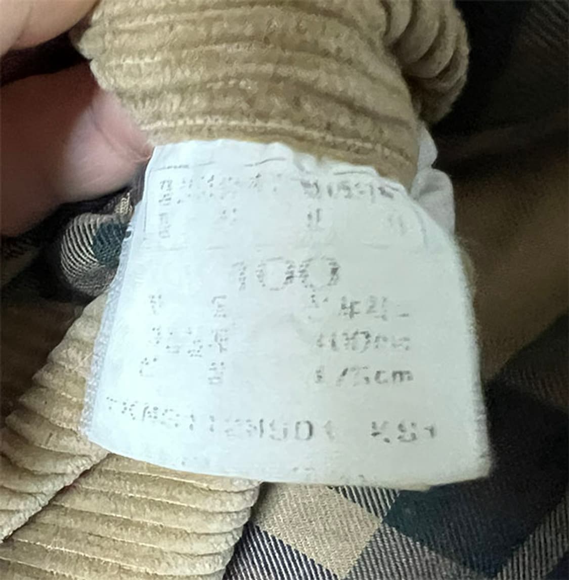 빈폴 남자 코듀로이 블루종 추동 오버핏 캐주얼 L 100-105 상품이미지5