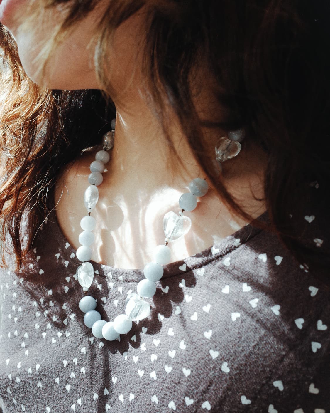 pale candy heart necklace 상품이미지5