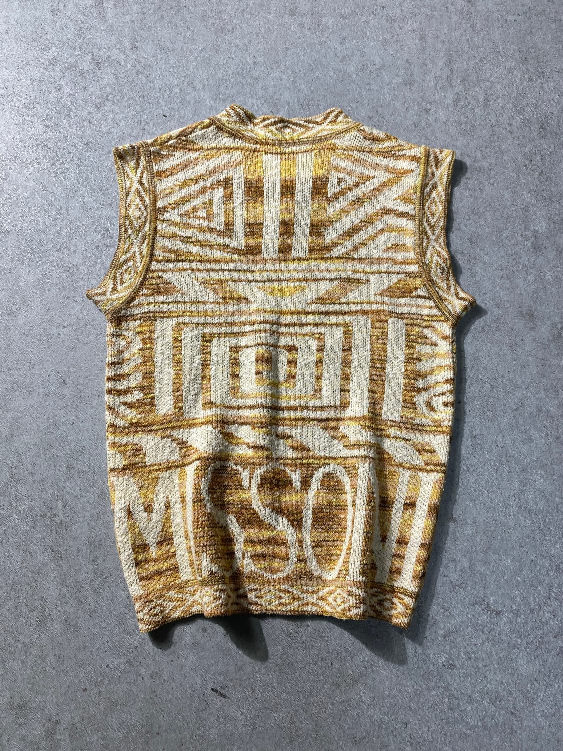 [M] 90s Missoni 미쏘니 이태리 메이드 에스닉 베스트 상품이미지4