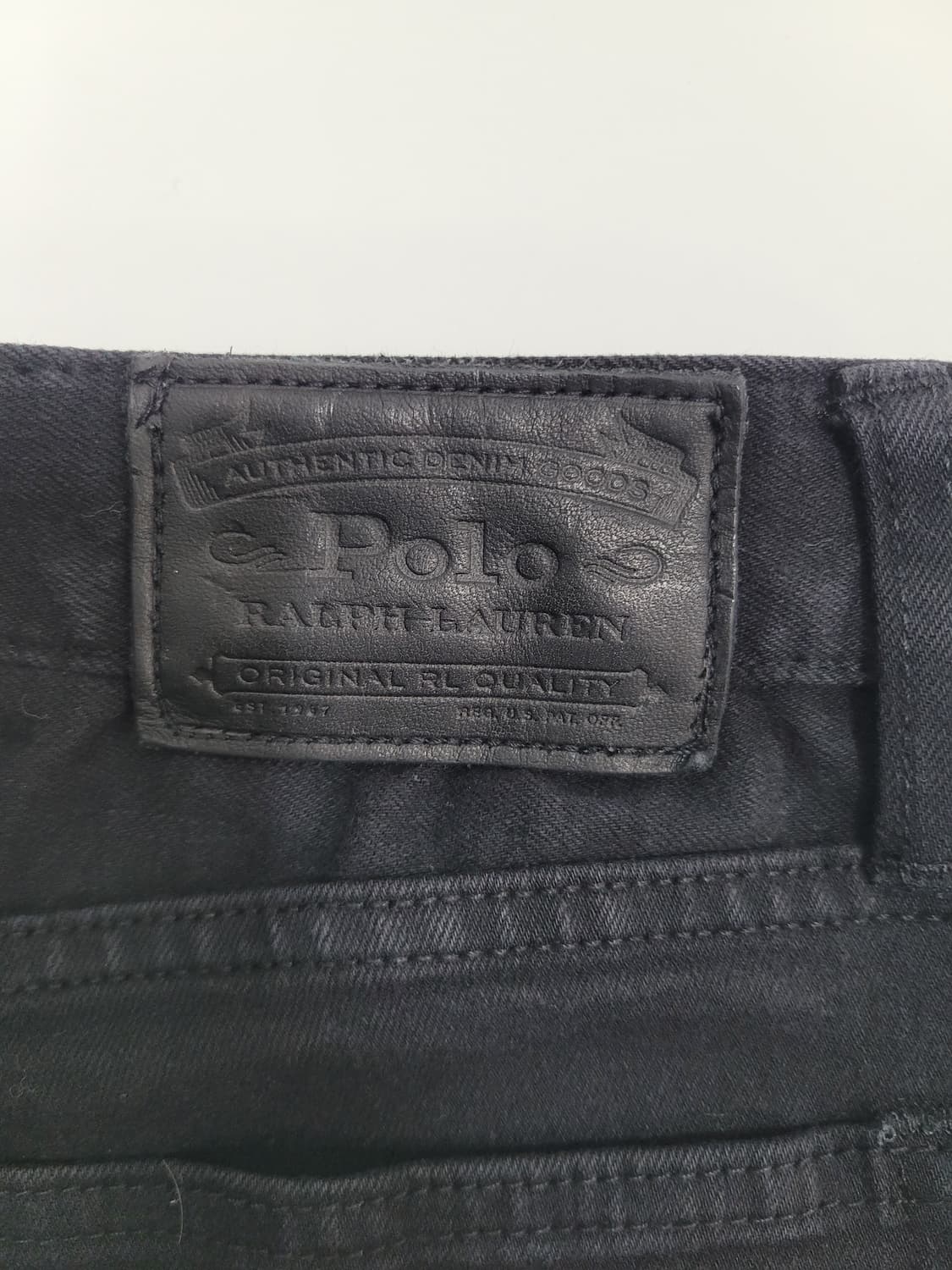 POLO 폴로 랄프로렌 블랙 데님 팬츠 / 남 32x33(추천30~31) 상품이미지6