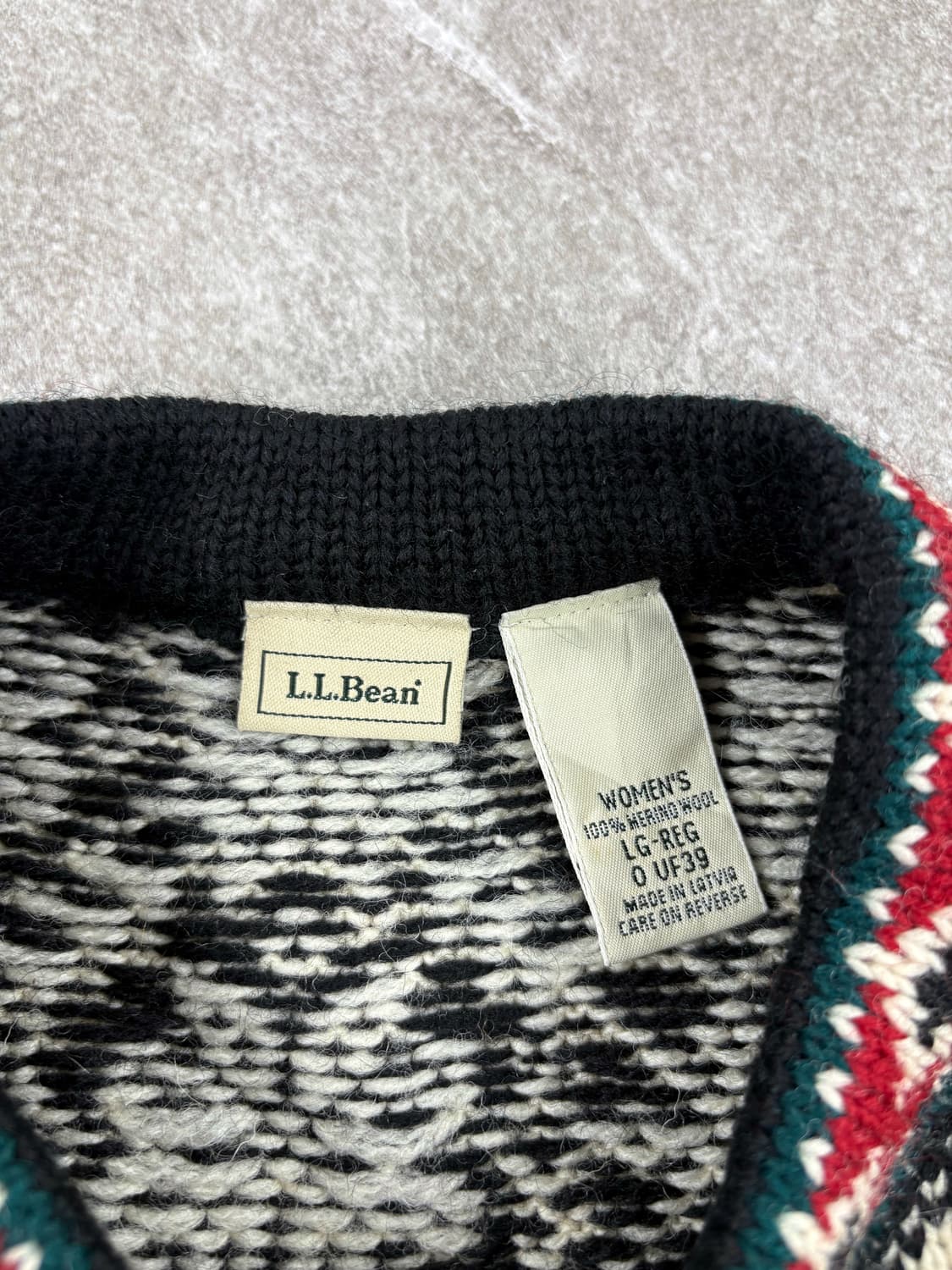 L.L Bean women Nordic Cardigan  상품이미지3