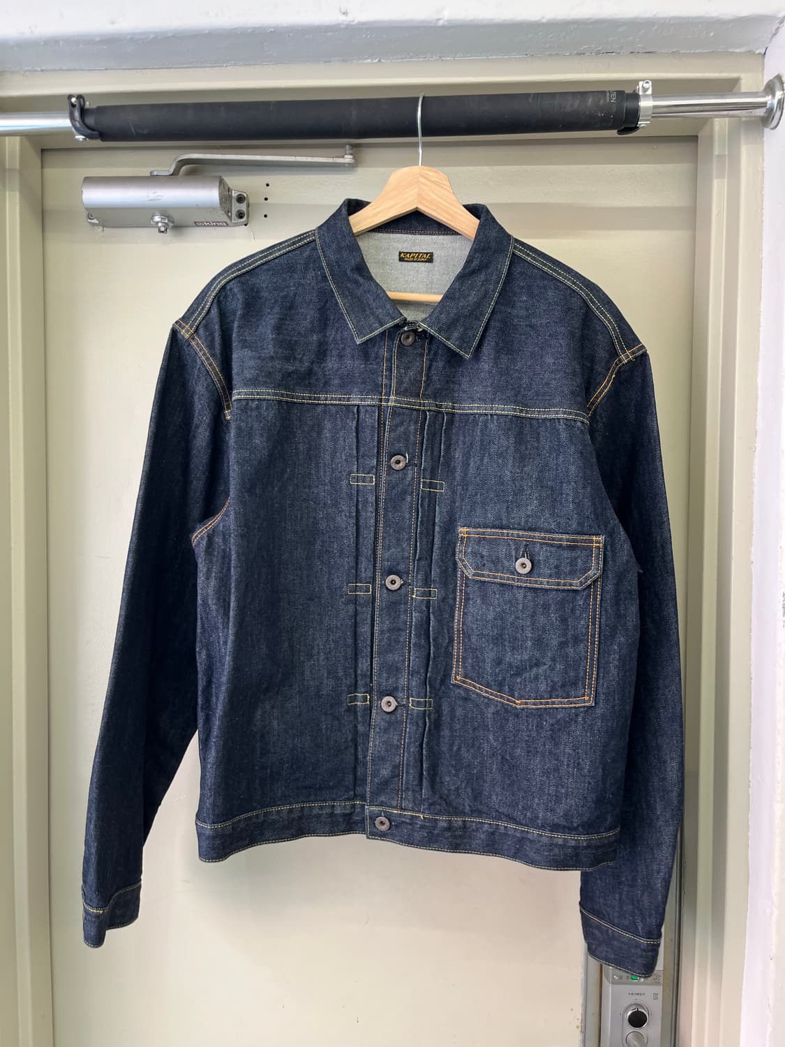 [105] 캐피탈 14oz 데님자켓 데님1st자켓 상품이미지1