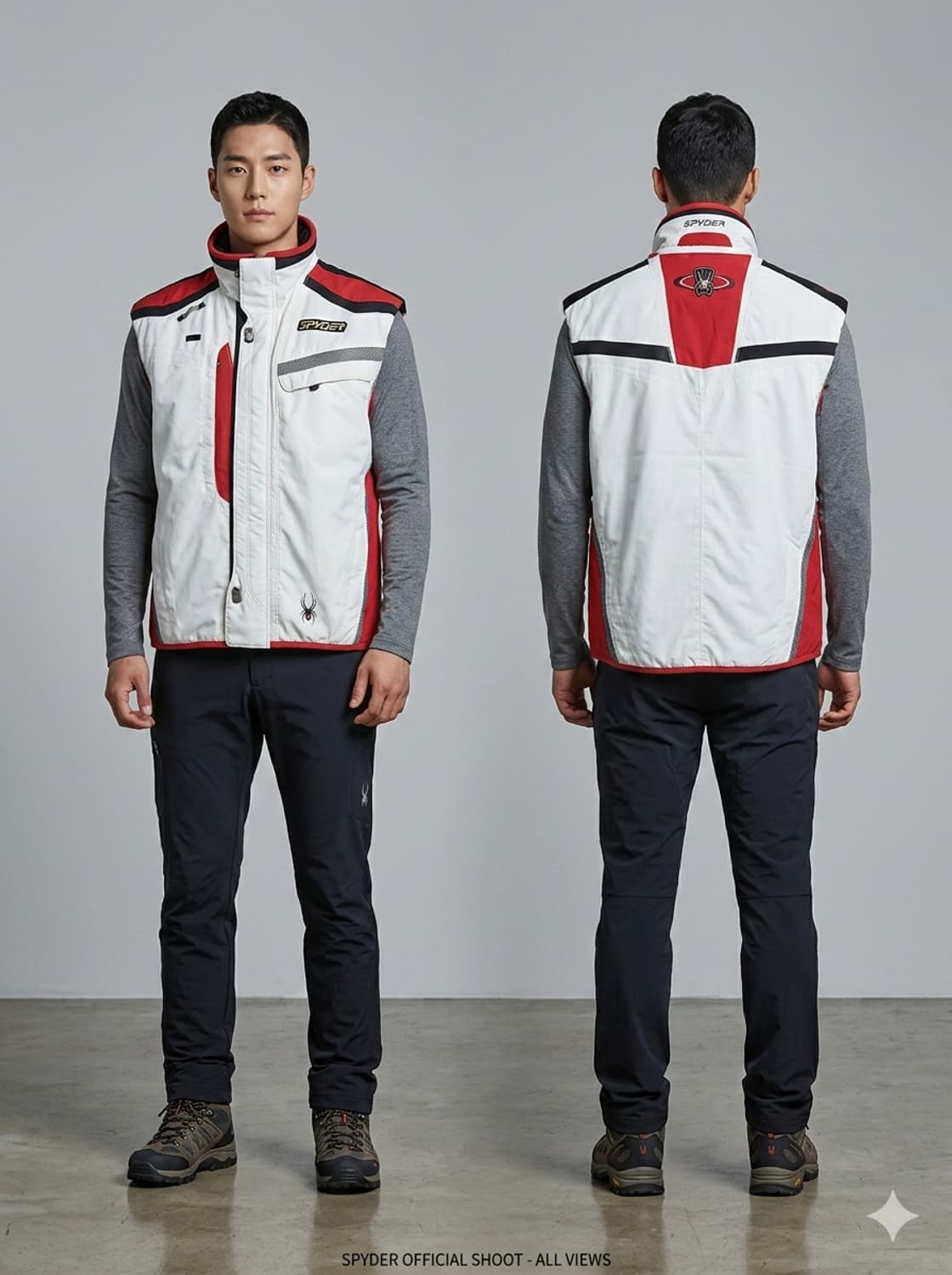 스파이더 SPYDER 스키 패딩 조끼 XO / 스키웨어 골프웨어105-1 상품이미지1