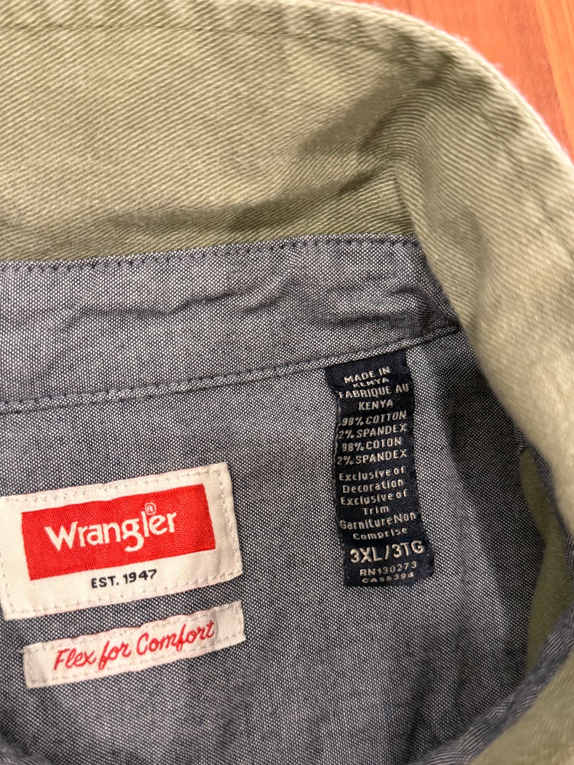 Wrangler 랭글러 컴포트 워크 셔츠 상품이미지8