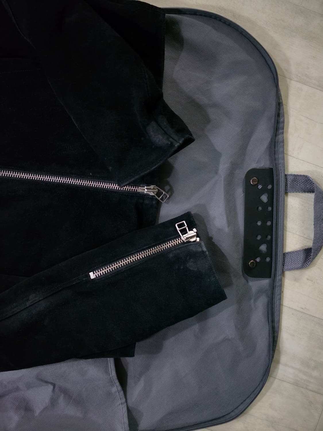 토니웩 카프레이서 카우하이드 스웨이드 자켓 M 상품이미지2