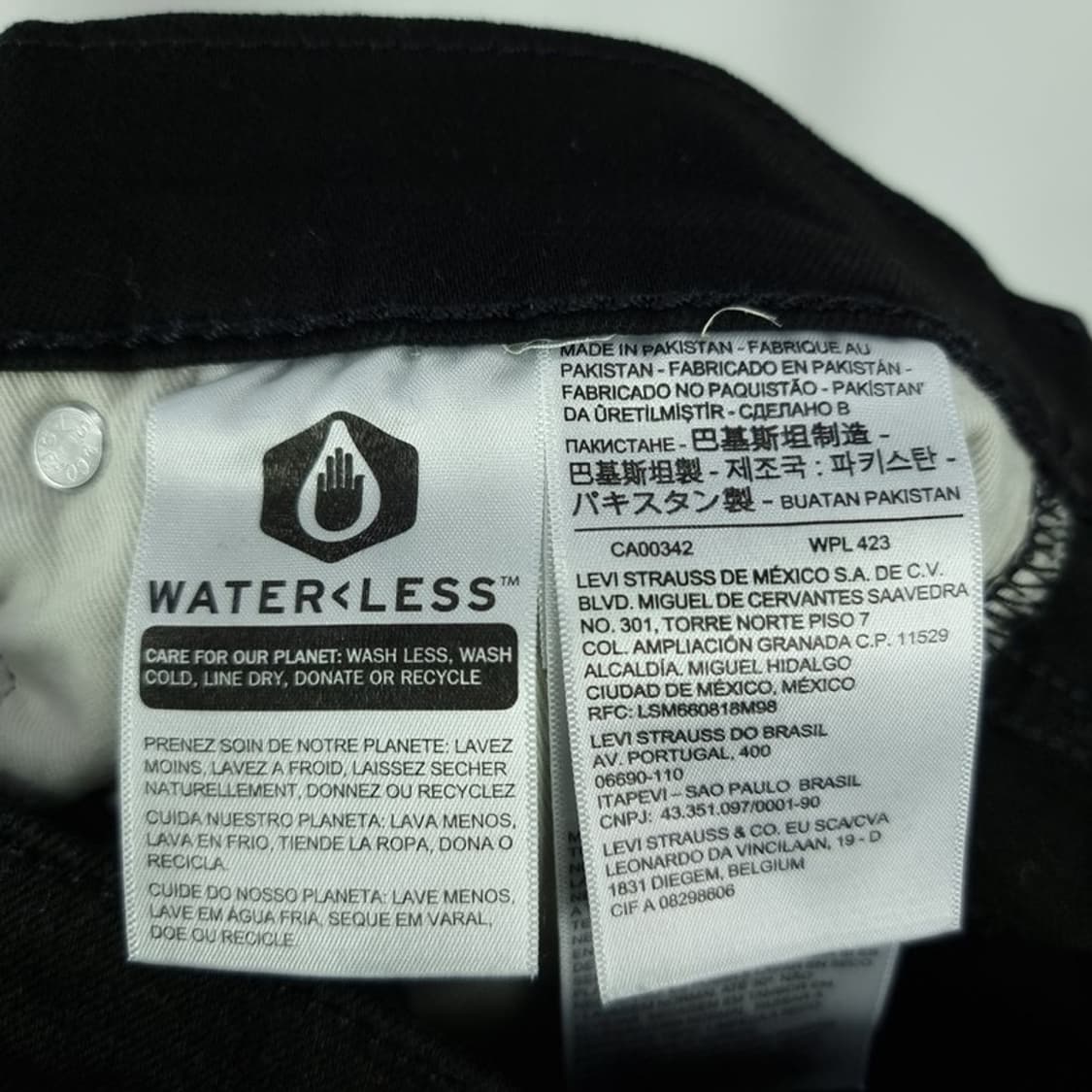 [리바이스] 프리미엄 502 슬림 스트레이트 블랙진 M20016 상품이미지10