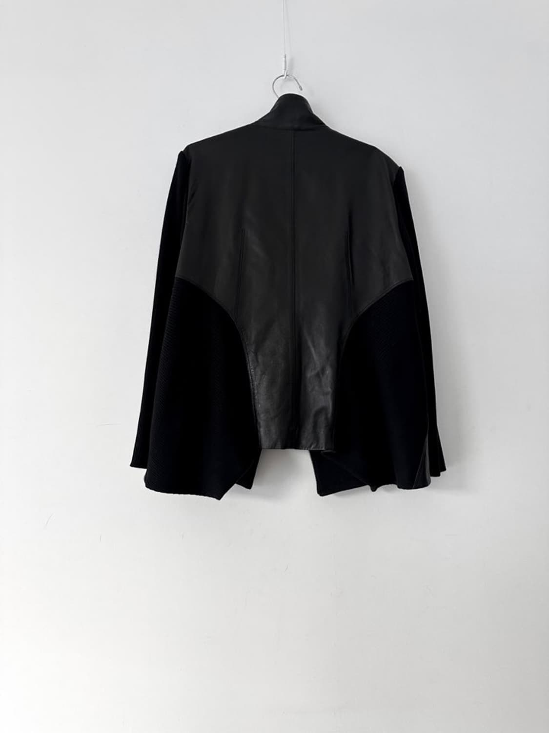 LIESANGBONG diagonal zip leather jacket 상품이미지6
