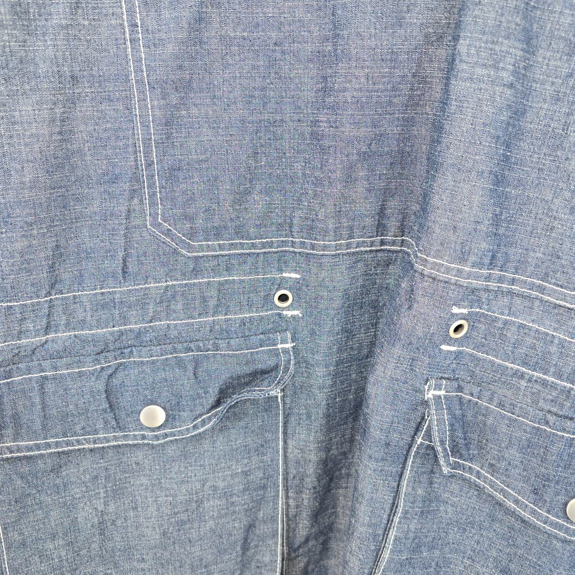 프리즘웍스 데님 후드 아노락 자켓 상품이미지8