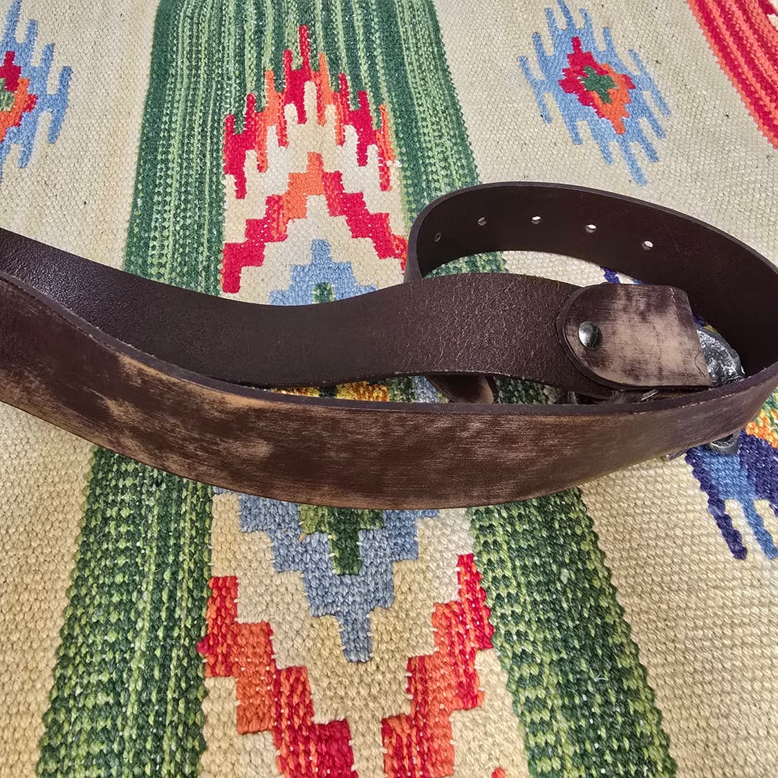 빈티지 웨스턴벨트 카우보이벨트 소가죽벨트 상품이미지3