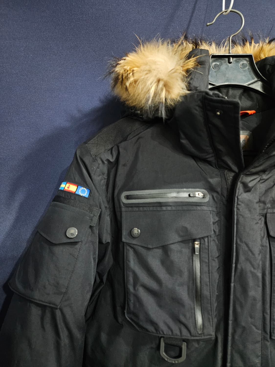 아이더 700필 디펜더 블랙 남성 95 덕다운 패딩  상품이미지5