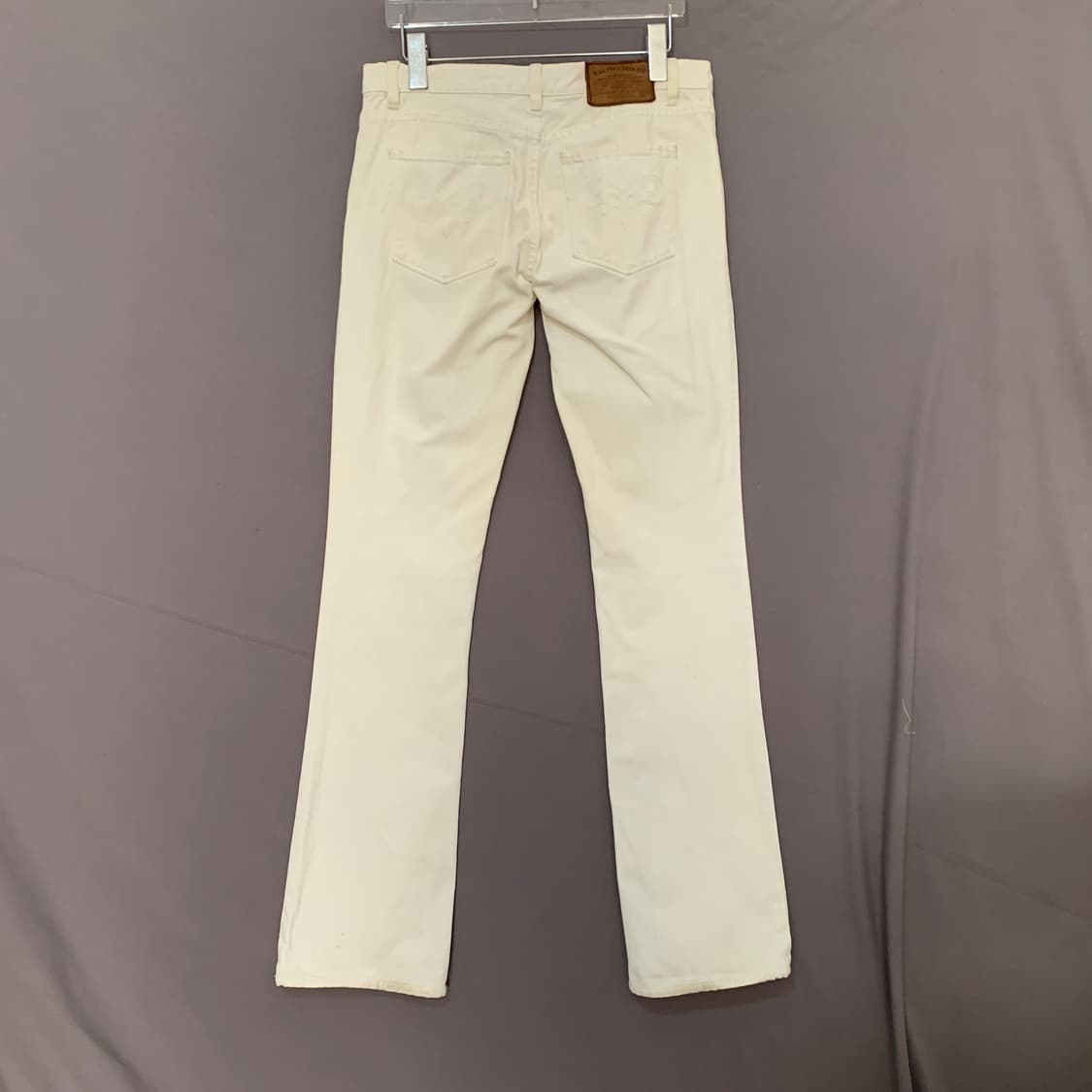 26인치 폴로랄프로렌 아이보리 부츠컷 데님 청바지 상품이미지2