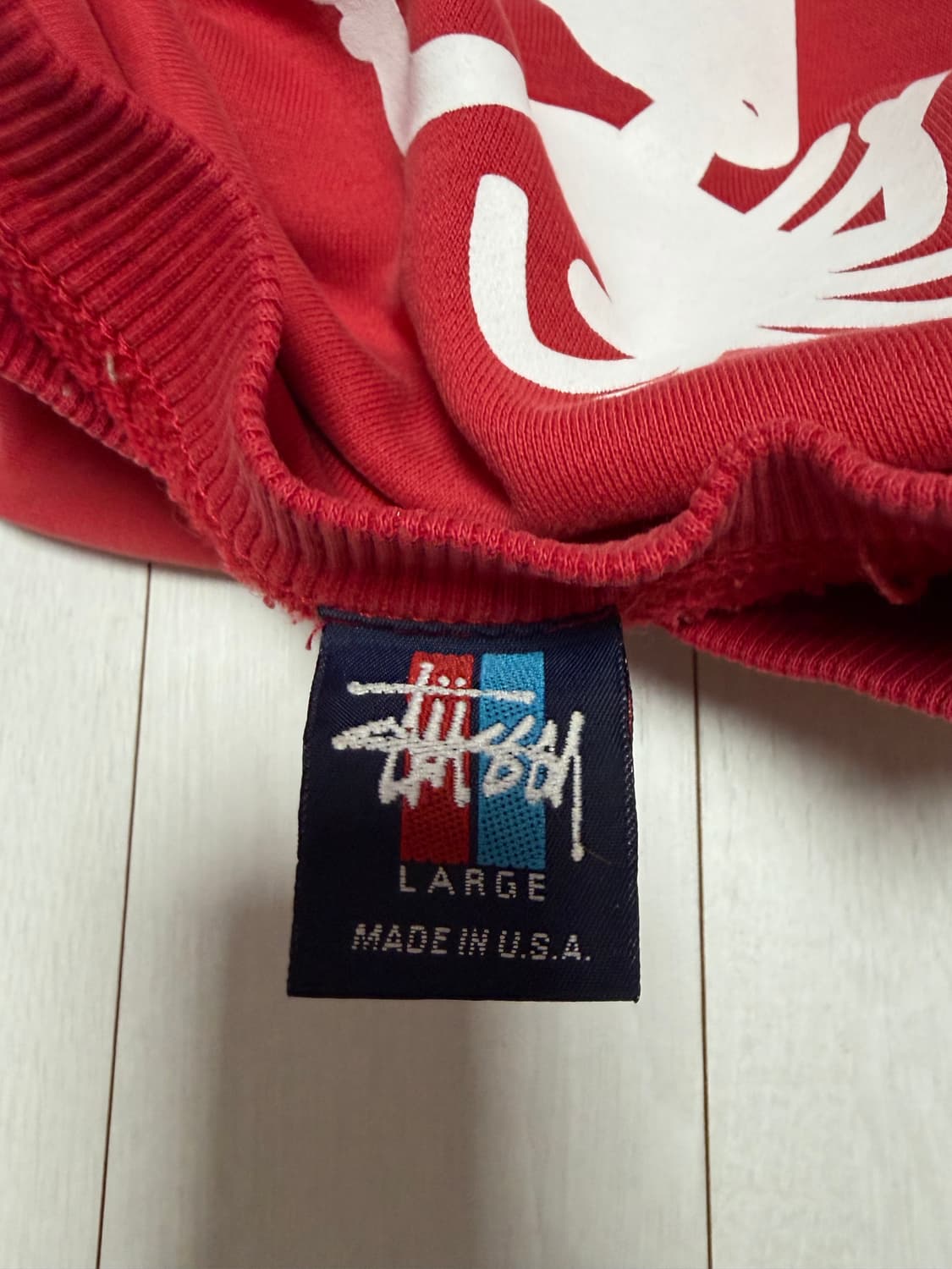 90s 스투시 재즈맨 스웻셔츠 L 상품이미지3