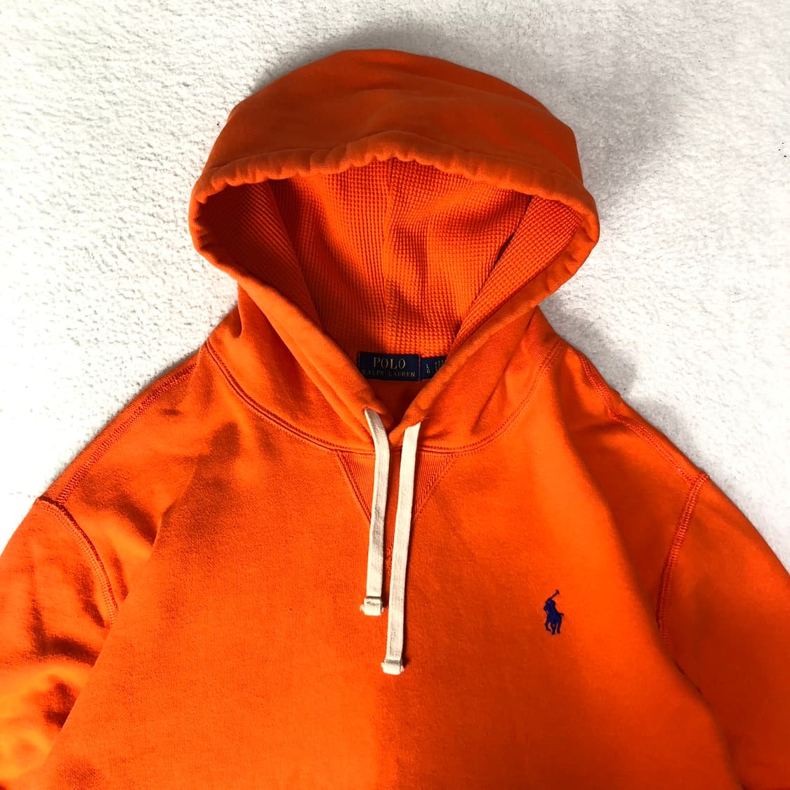 폴로랄프로렌 오렌지 플리스 후디  상품이미지4