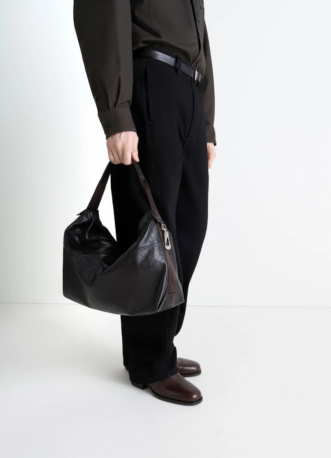 르메르 25fw BERLINGOT 베를랭고 호보백/다크 초콜렛 상품이미지1