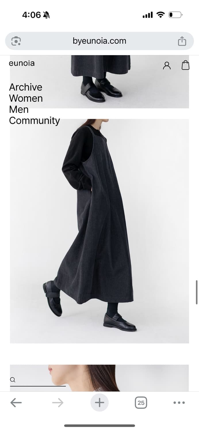 유노이아 Denim Dress 상품이미지7