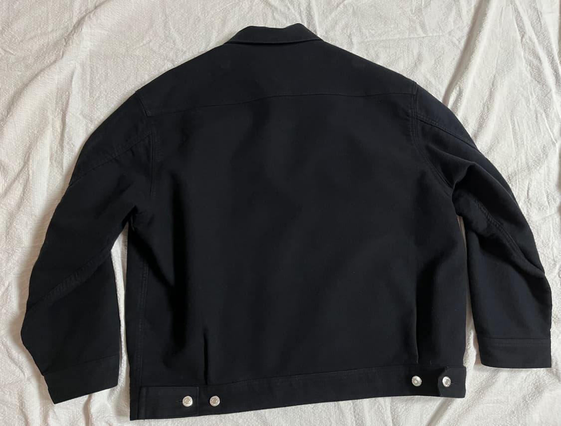 (XL) 23fw 슈프림 몰스킨 워크 자켓 (블랙) 상품이미지3