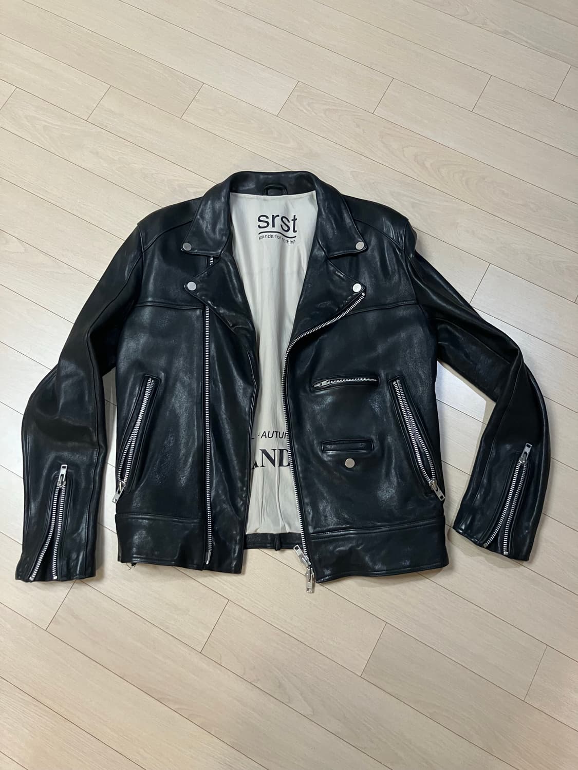 SRST 양가죽 라이더 자켓 48 상품이미지1