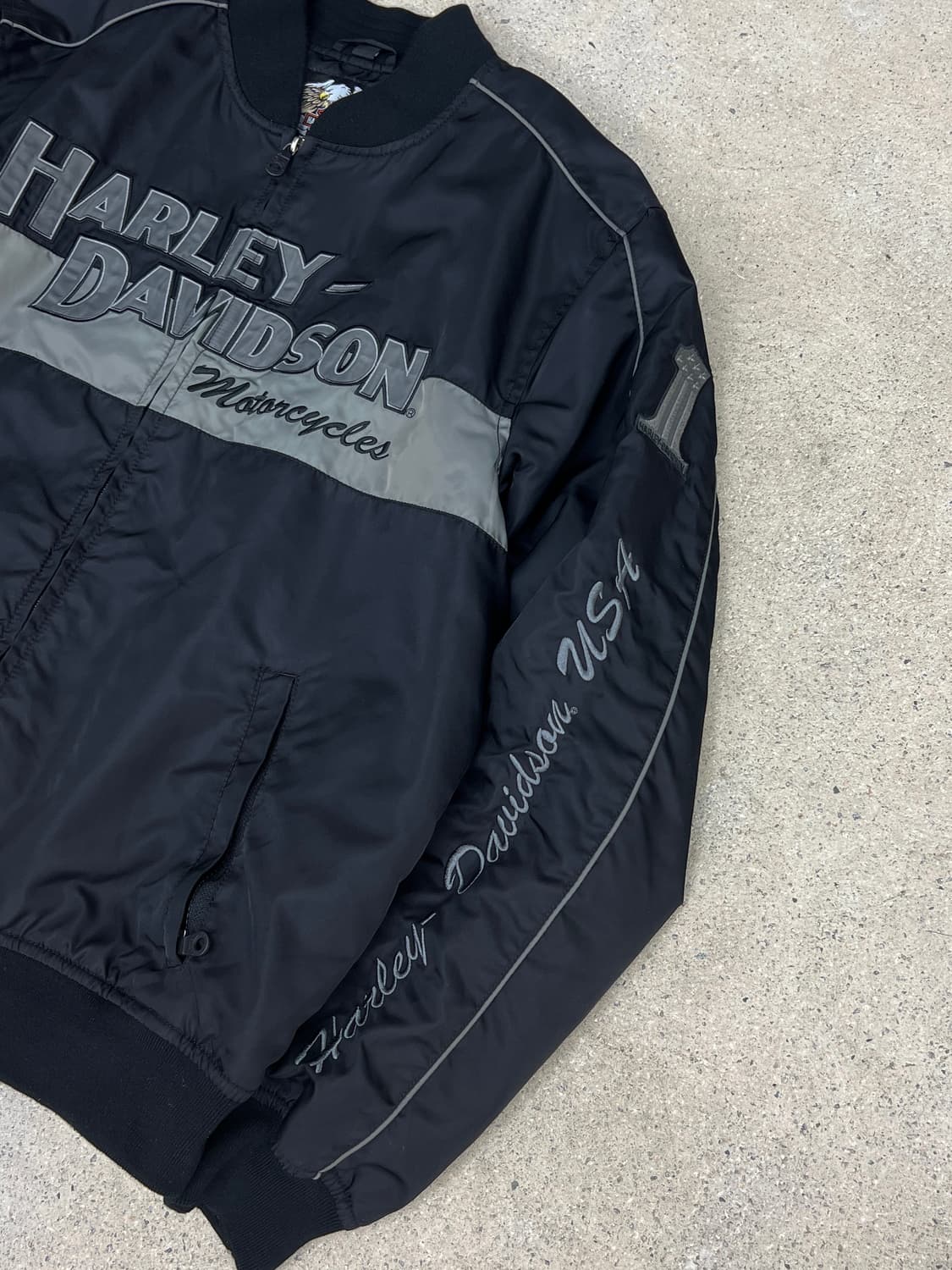 할리데이비슨 빅로고 봄버 자켓 상품이미지3
