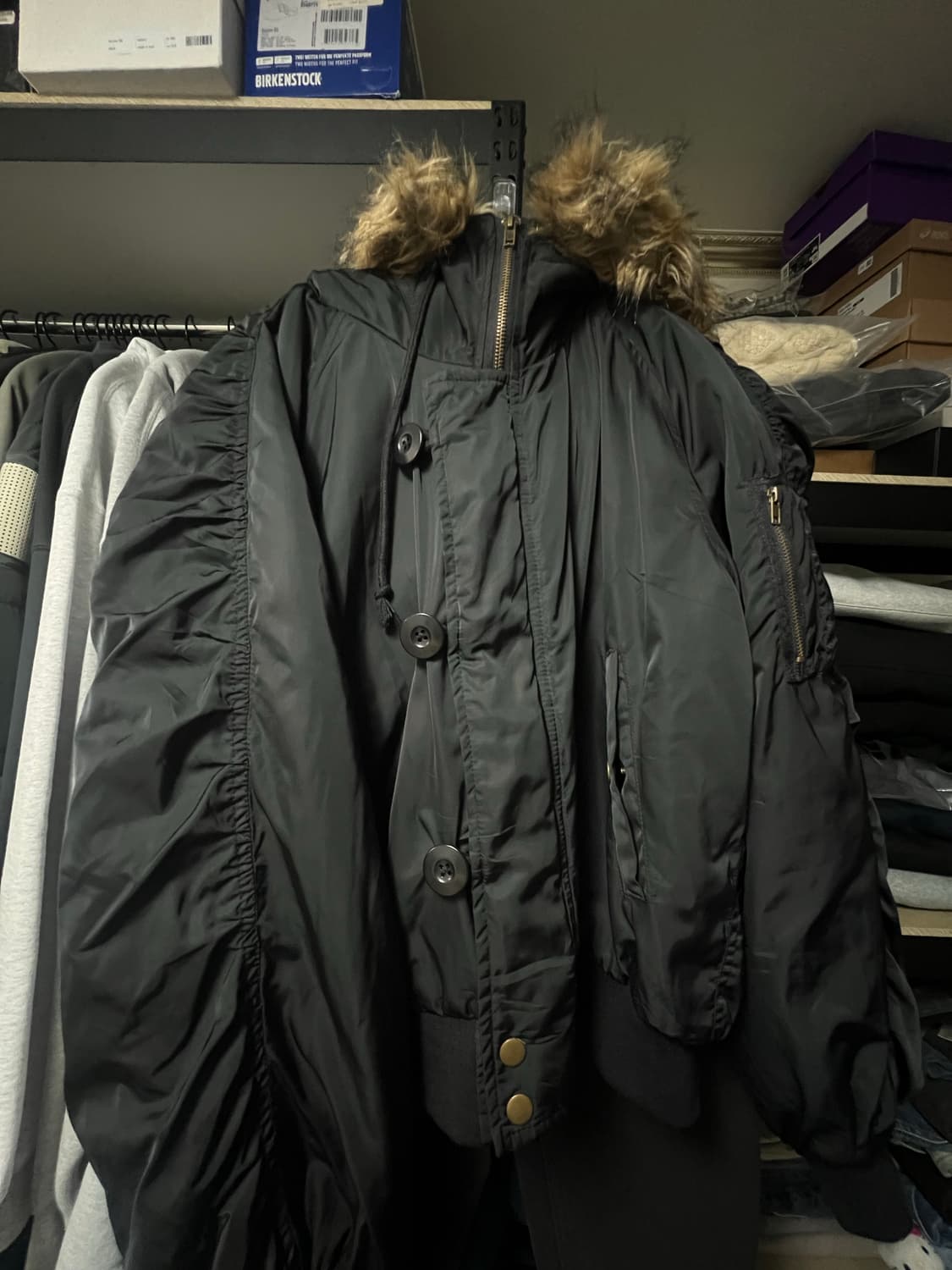 INGNI 퍼 봄버 자켓 n2b 상품이미지1