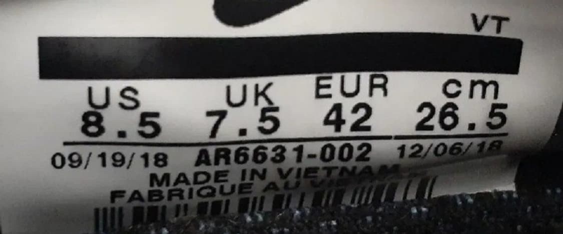 나이키 에어 베이퍼맥스 2019 검금 265 상품이미지8