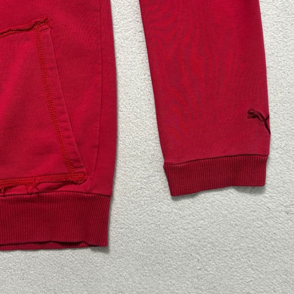 PUMA 스쿠데리아 페라리 후드집업 레드 2XL 상품이미지6