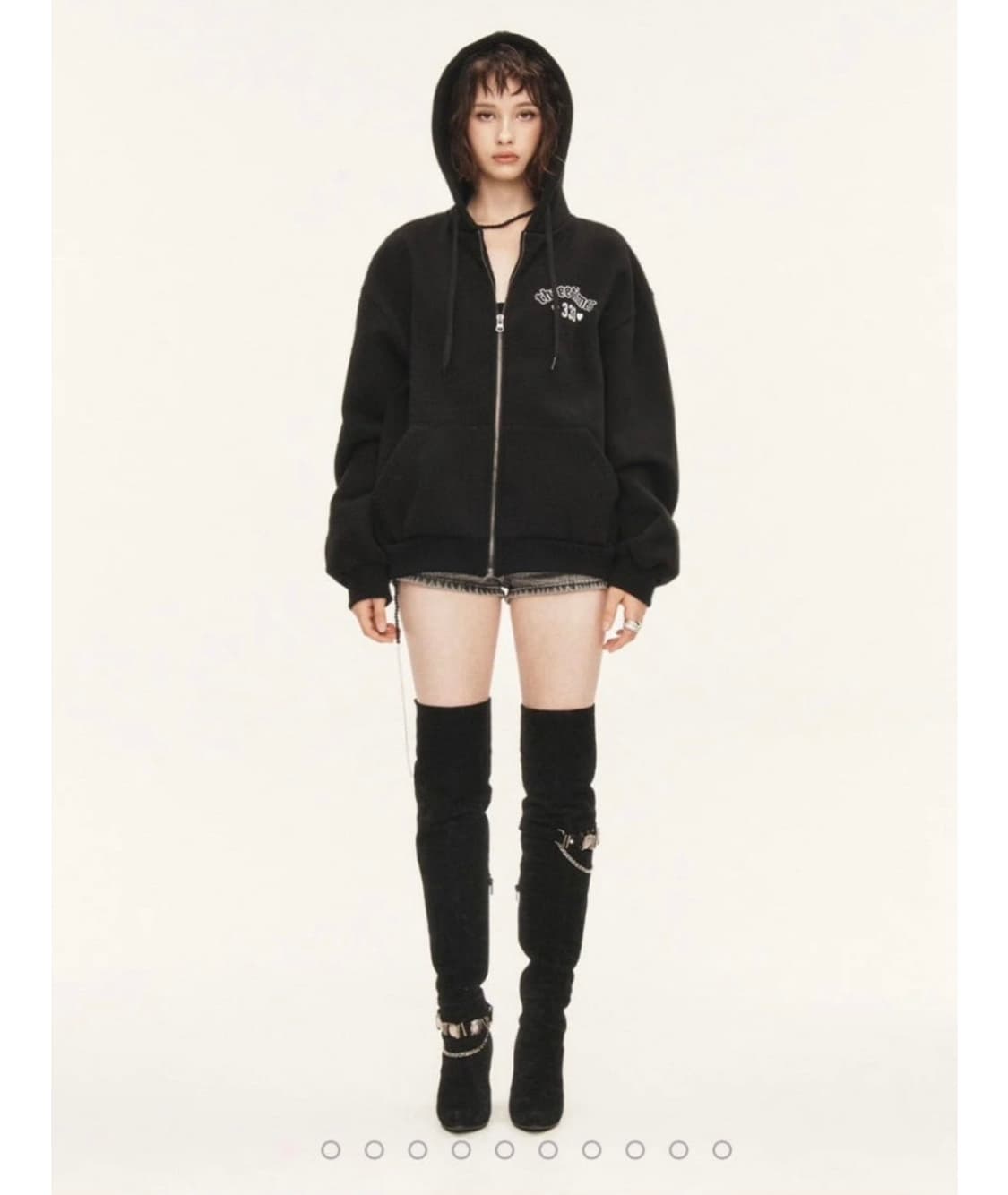 쓰리타임즈 Smurf 333 pants hoodie 스머프 팬츠 후드 상품이미지1