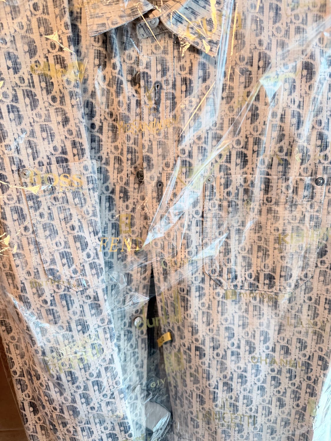 디올옴므 카스리 셔츠 상품이미지2