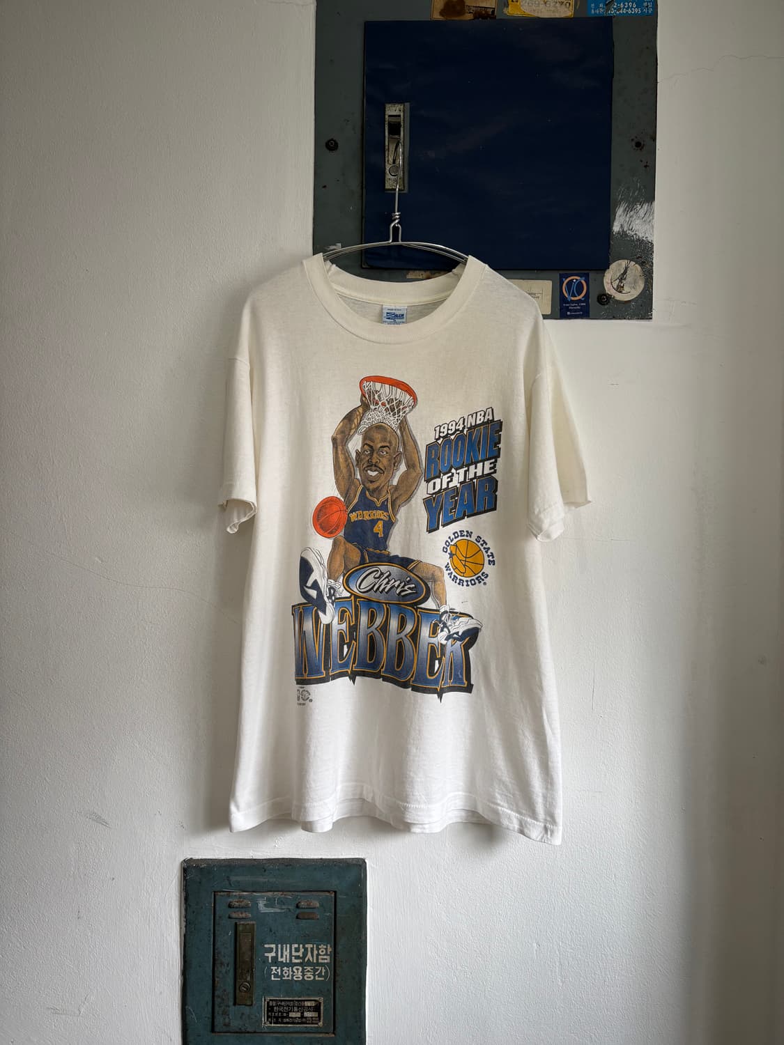 1994 Chris Webber R.O.Y T-shirt 상품이미지1
