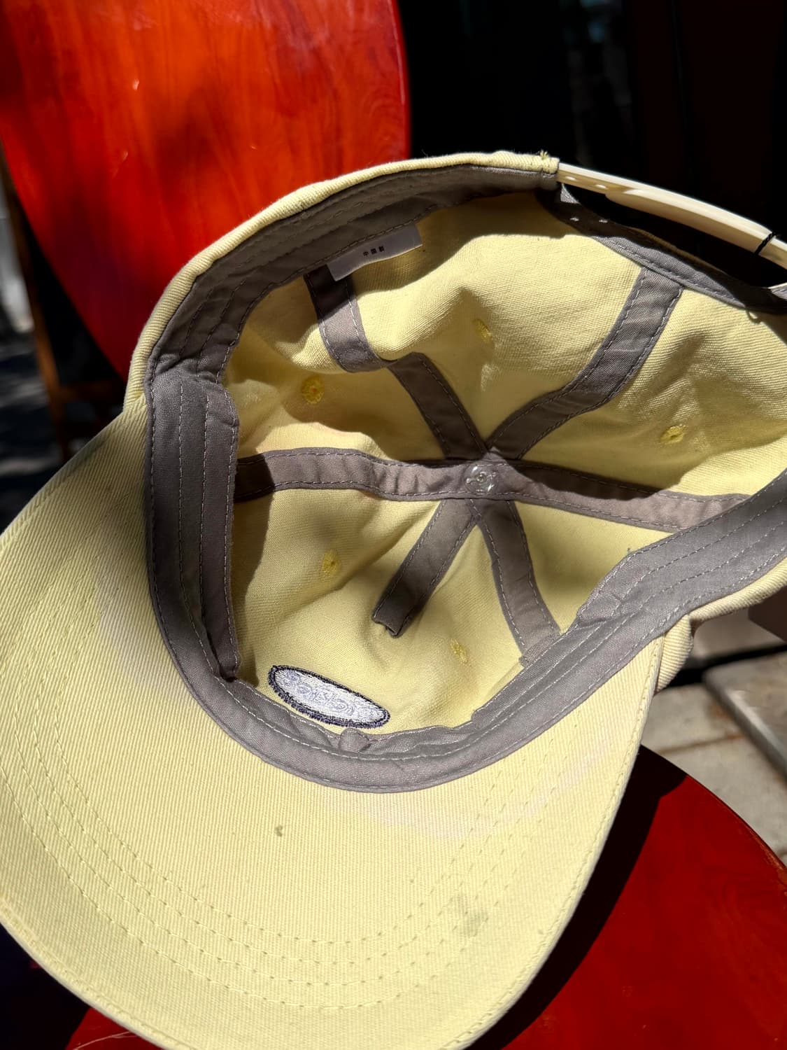 Dickies Pastel Yellow Logo Cap 상품이미지6