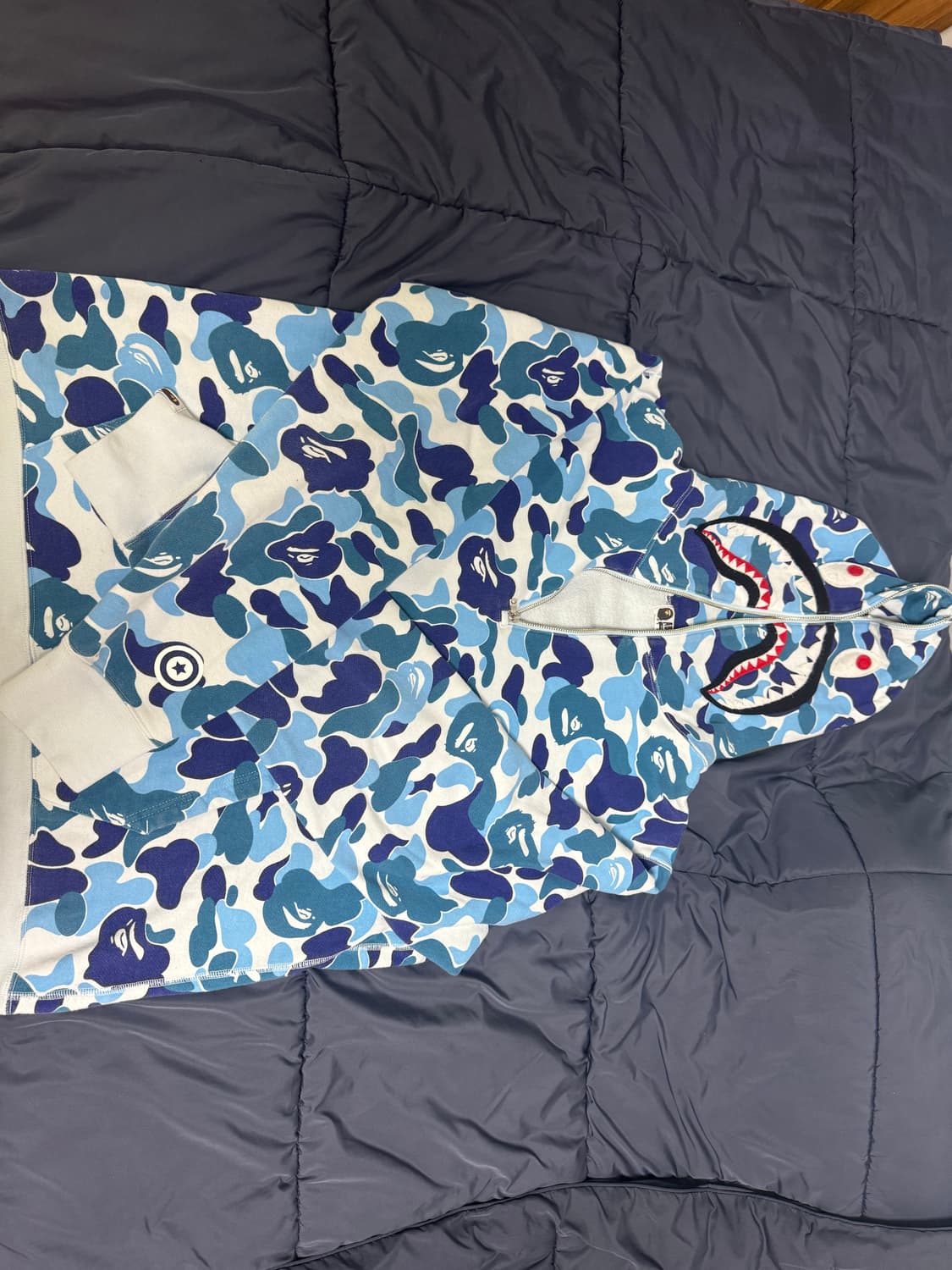 베이프 샤크후드 (반집업) XL 상품이미지2