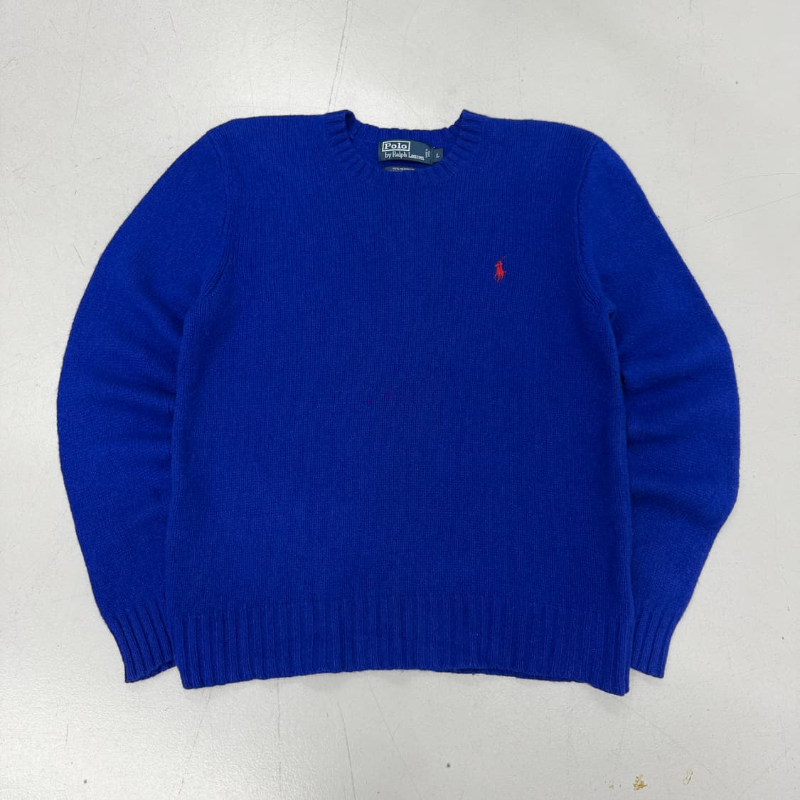 폴로 포니 니트 블루 상품이미지2