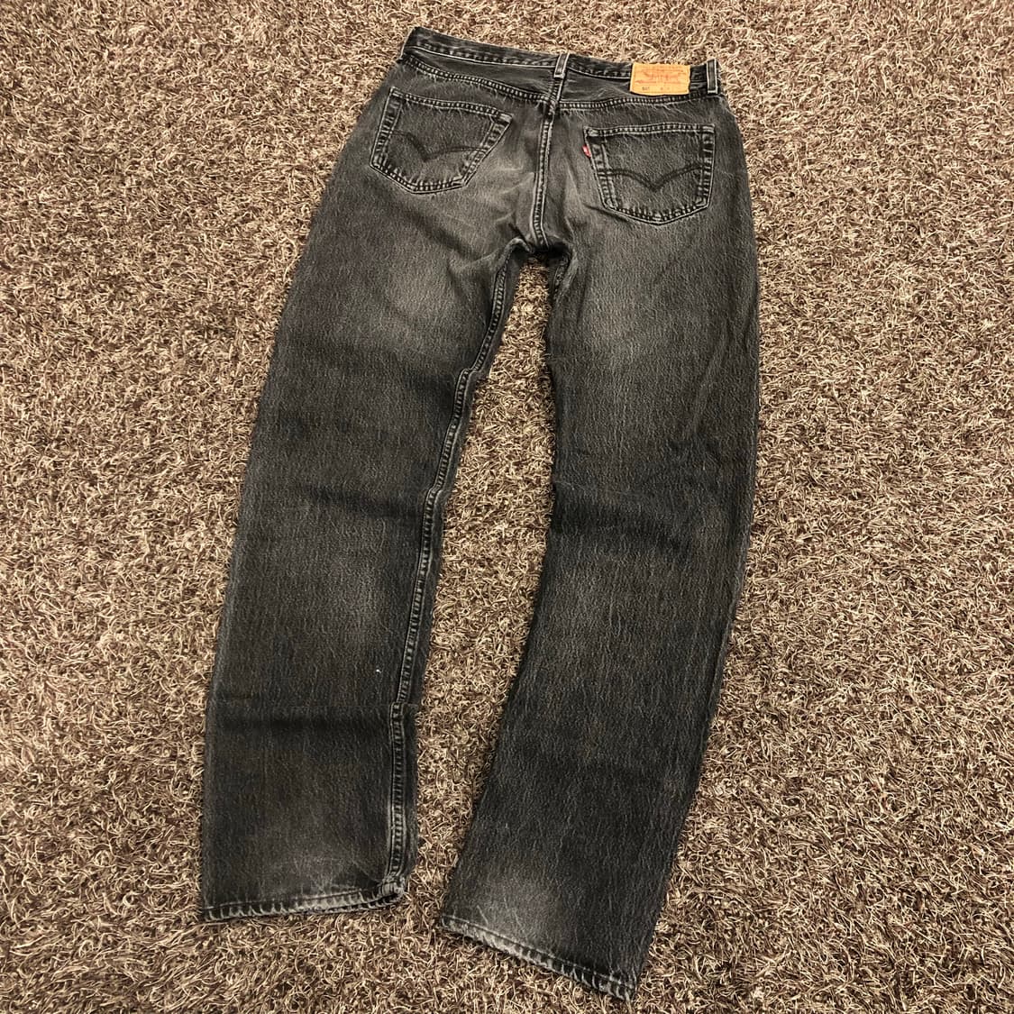 리바이스 501 USA 90s 흑청 블랙 데님 팬츠 상품이미지4