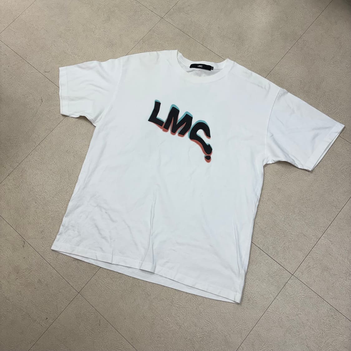 Lmc 빅로고 화이트 반팔티 상품이미지1