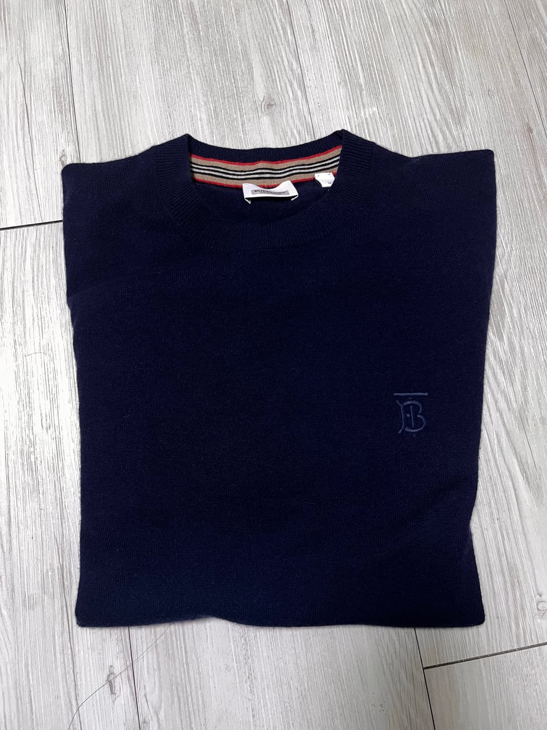 버버리 캐시미어 100 남성 니트 상품이미지1