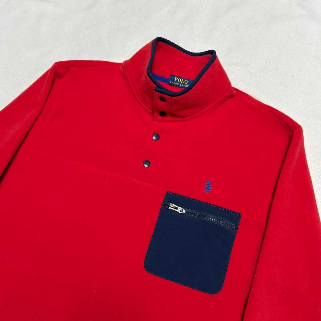 L 폴로랄프로렌 원포켓 빈집업 후리스 상품이미지1