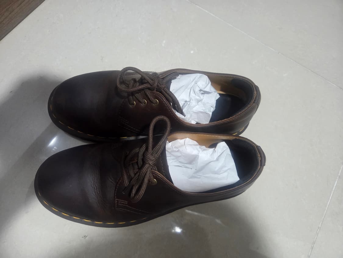 [270] 닥터마틴 1461크레이지 홀스 3홀 빈티지브라운 다크 브라운 상품이미지6