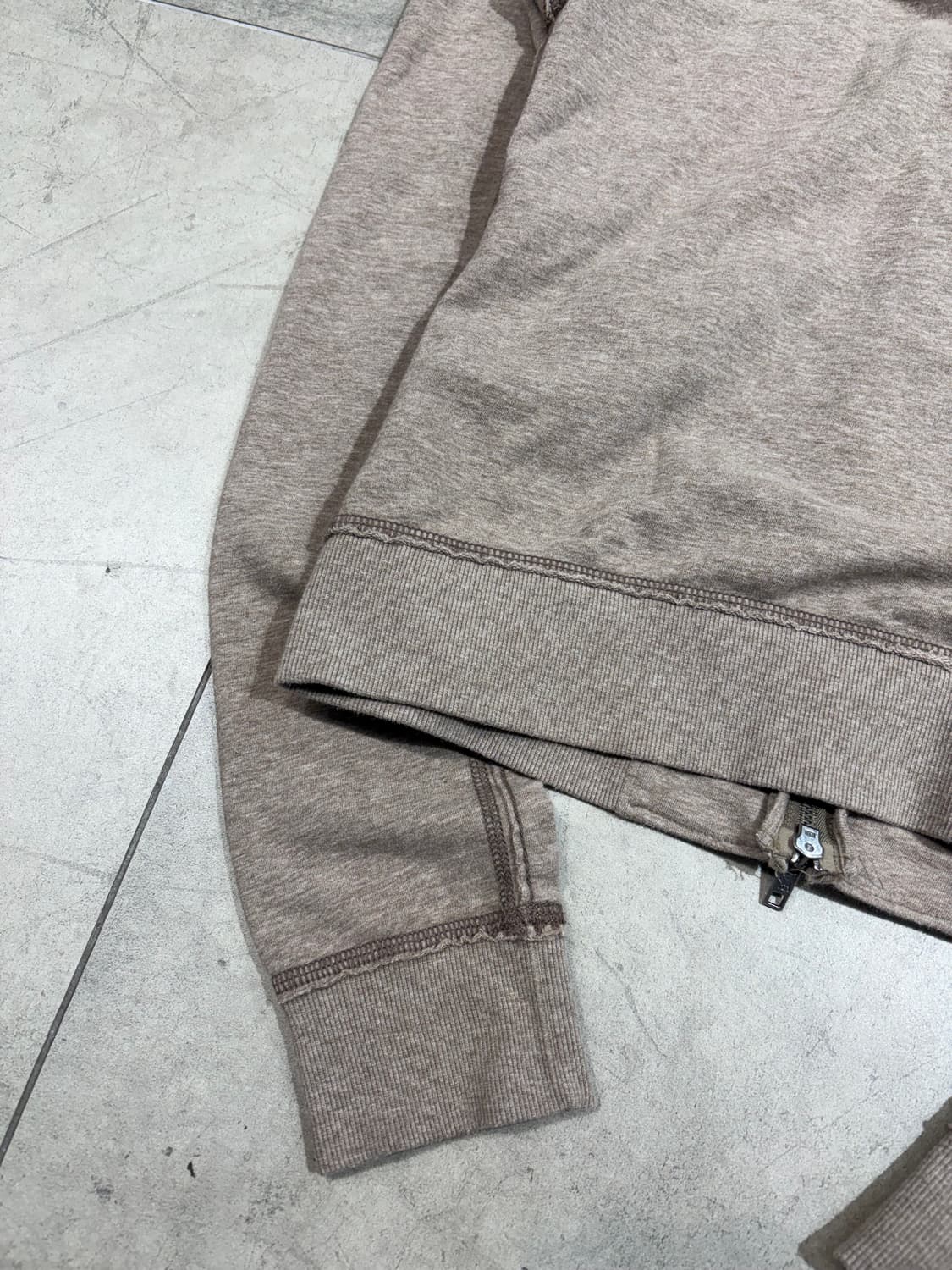 아베크롬비 모카 초코 브라운 집업 자켓 상품이미지7