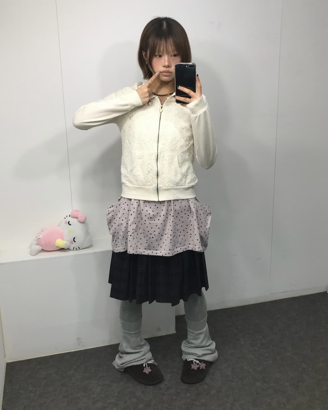 𖤐소프트 도트 레이어드 Set 𖤐 상품이미지3