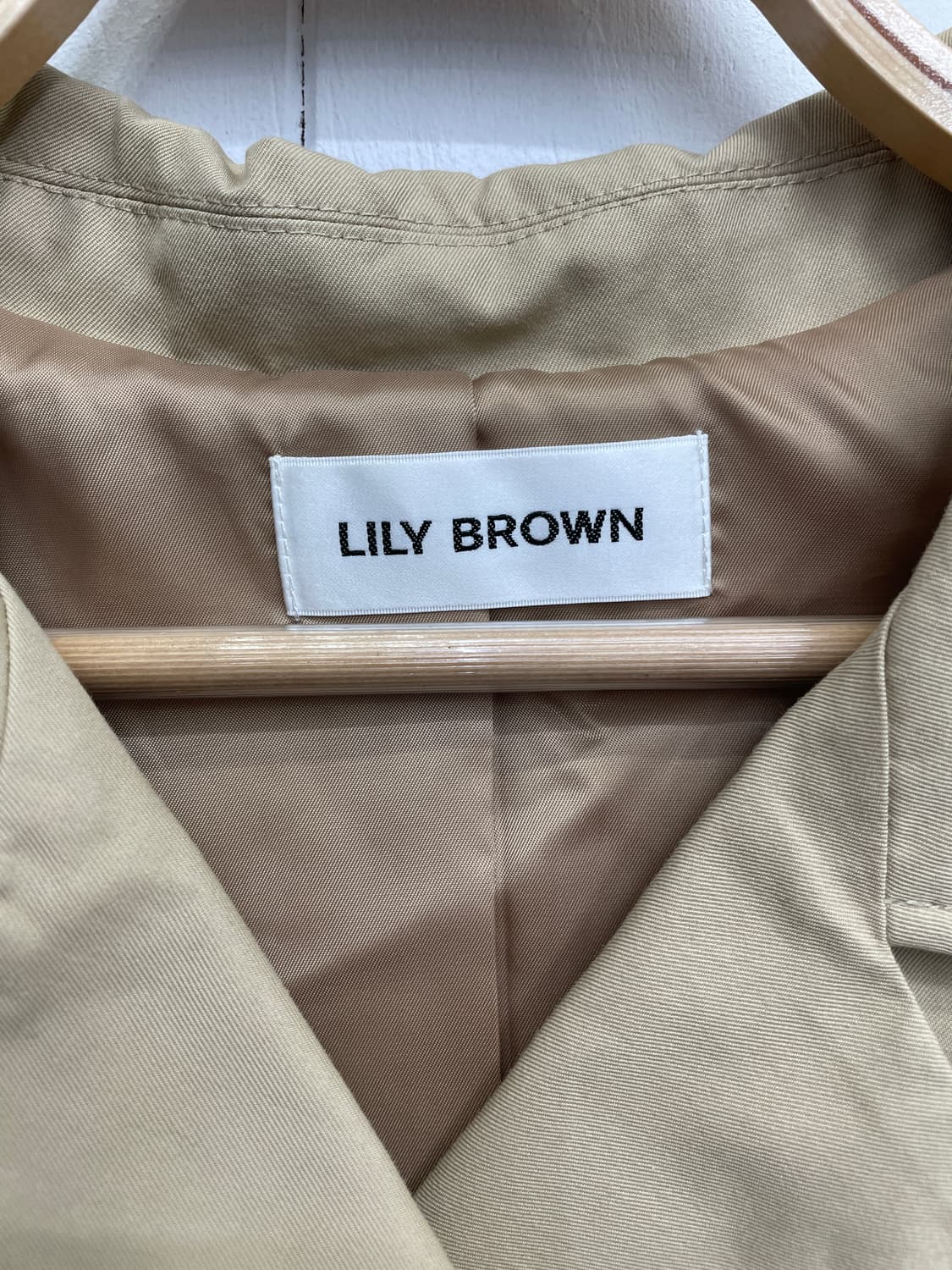 LILY BROWN 크롭 트렌치 자켓 상품이미지5
