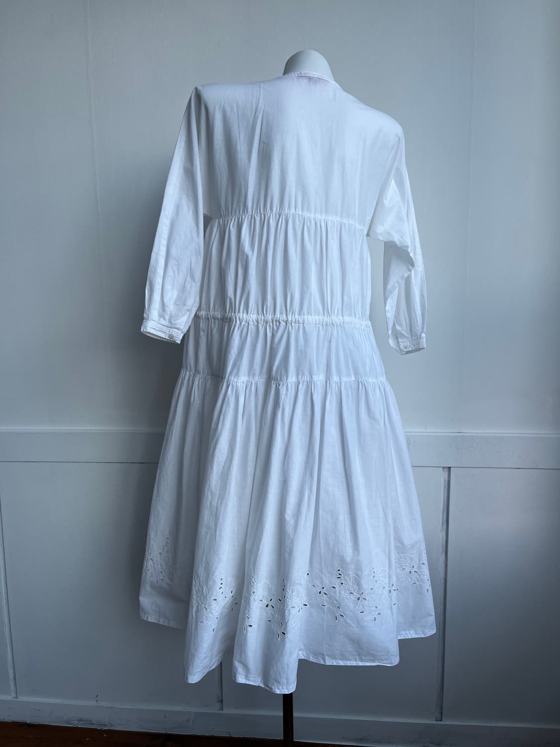 LADY'S BA-TSU 레이스 롱 원피스 상품이미지5