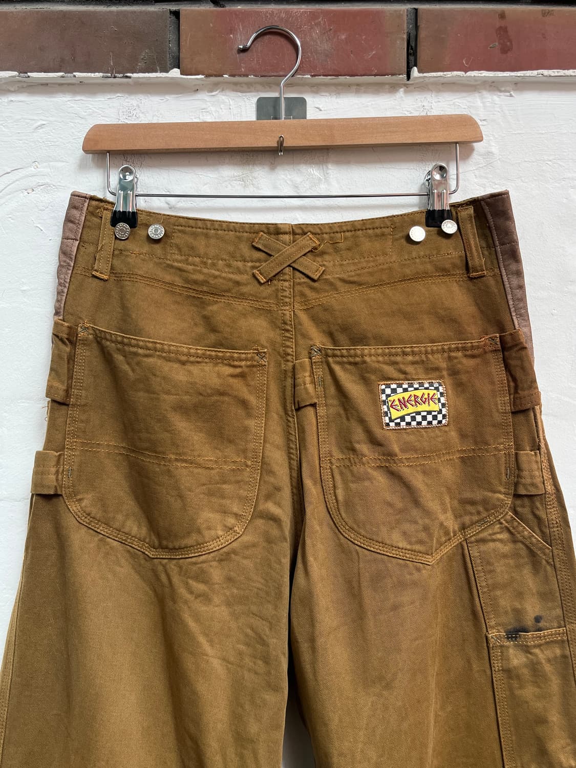 Energie 에네르지 브라운 카펜터 팬츠 28 상품이미지7