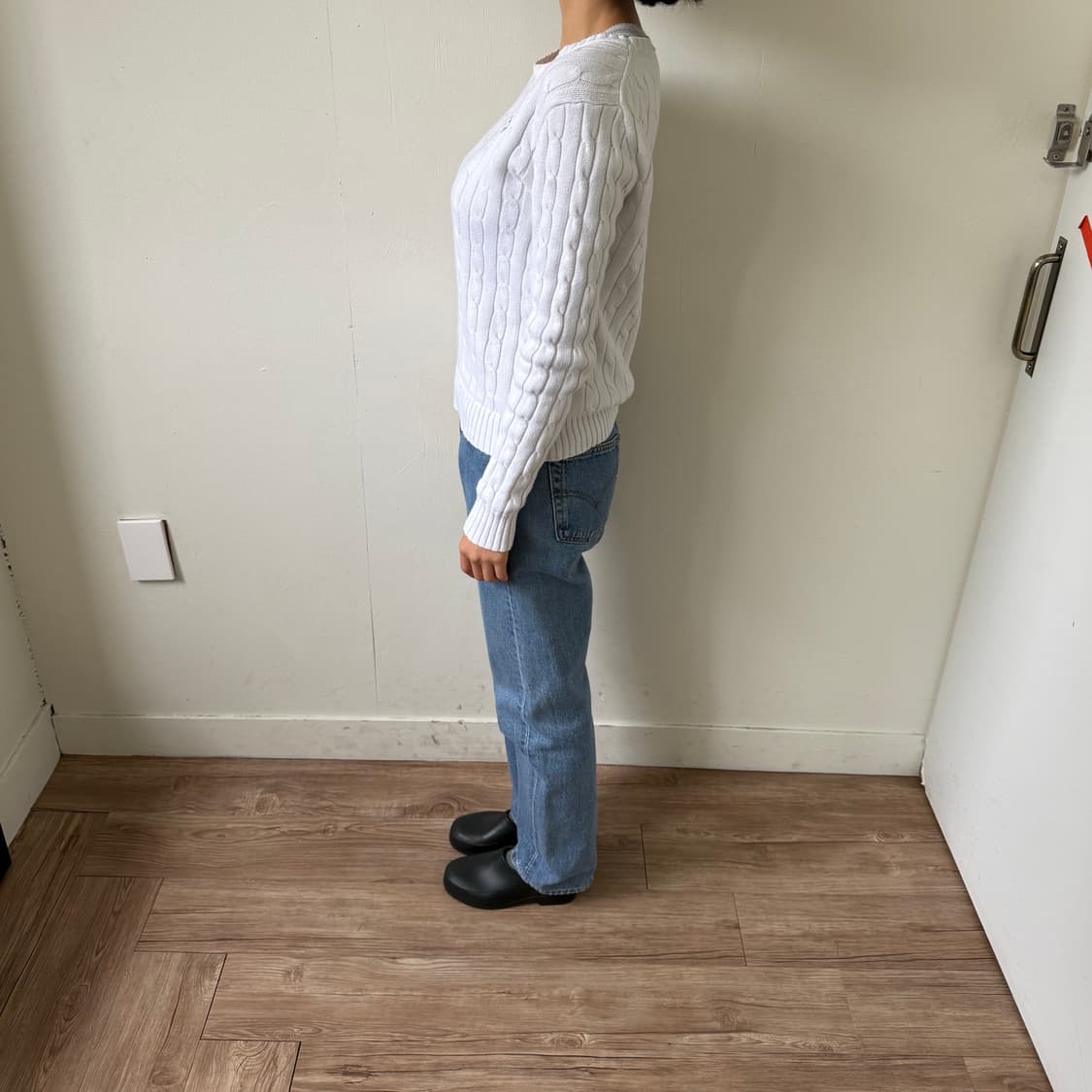 폴로랄프로렌 화이트 케이블 스웨터 상품이미지2