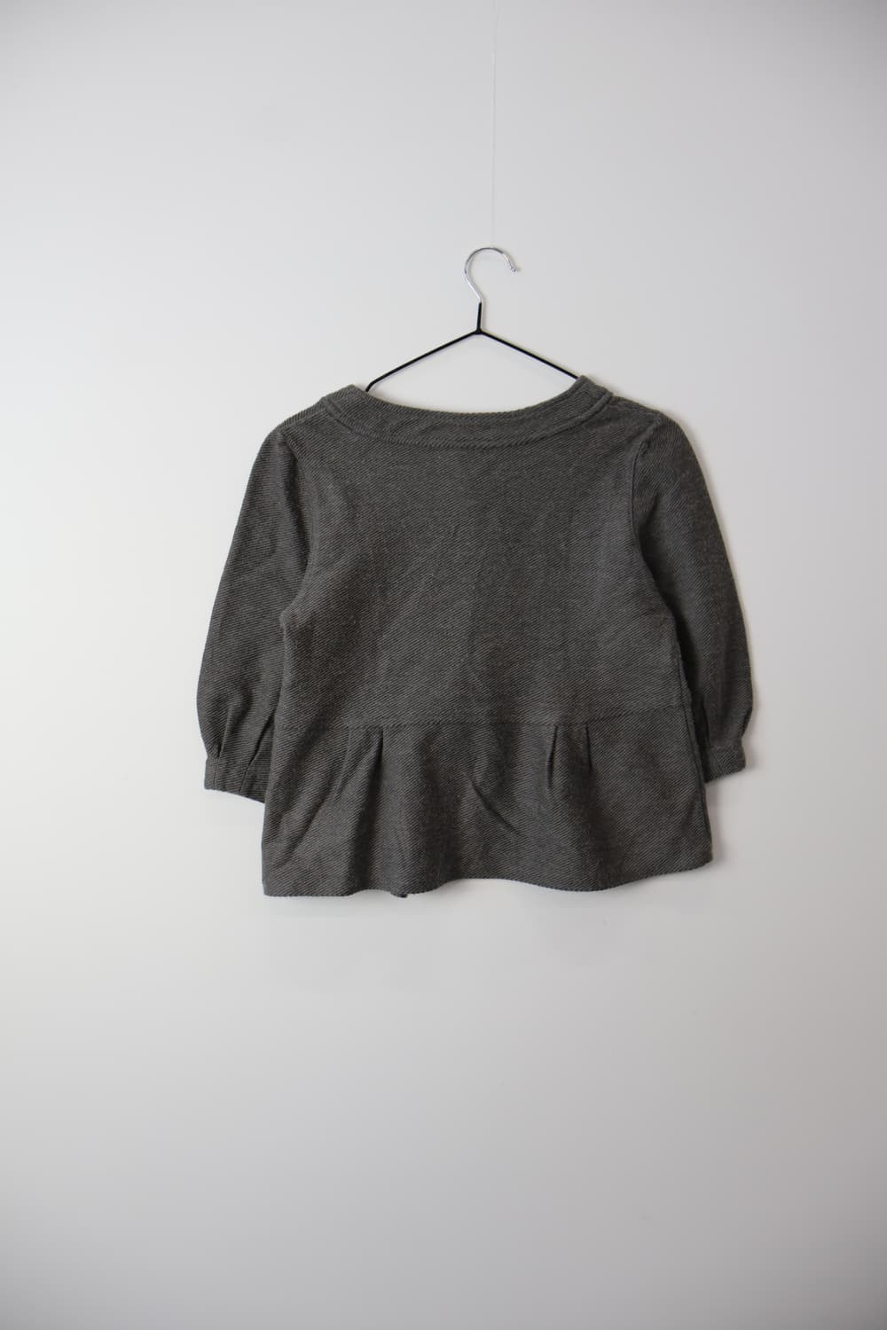 jpn Grey Flared Knit Cardigan 상품이미지4