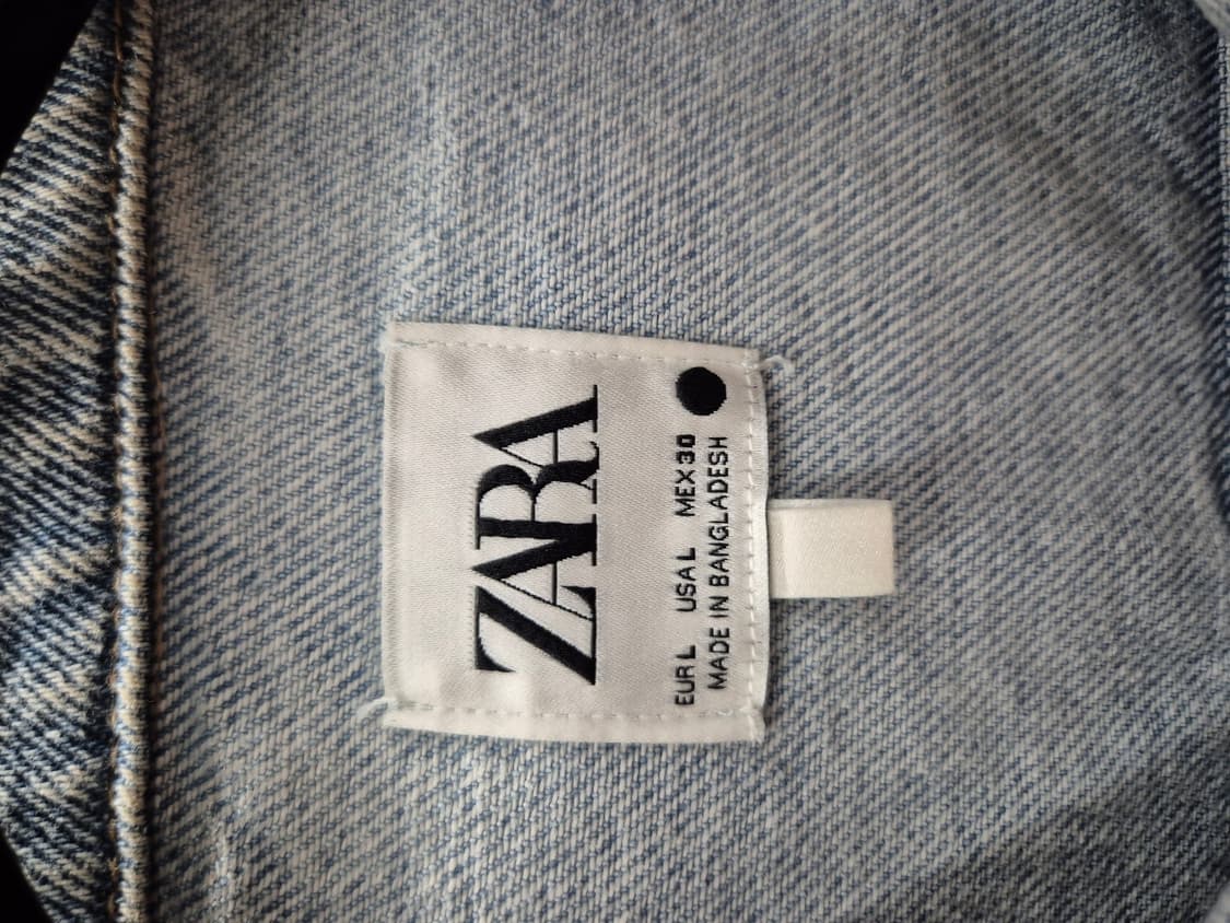 ZARA 데님 롱 원피스 L 상품이미지4