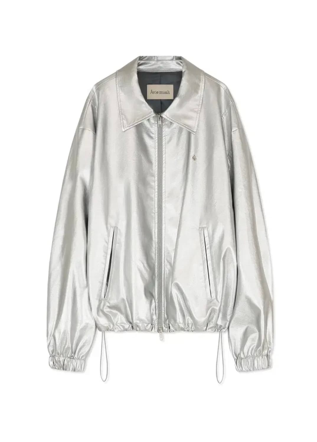 (1) 아비에무아 페이크 레더 심볼 점퍼 상품이미지1